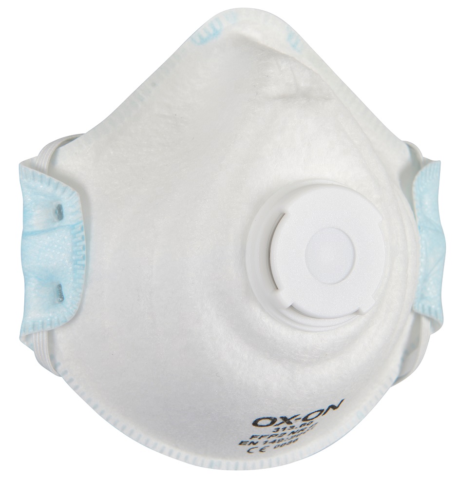 313_60_2 OX-ON Atemschutzmaske FFP2 NR D w/Valve Comfort mit Ausatemventil