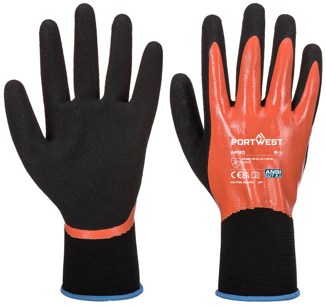 1rfcvN34t1Aitv Portwest AP30 Dermi Pro Handschuhe mit Nitrilbeschichtung