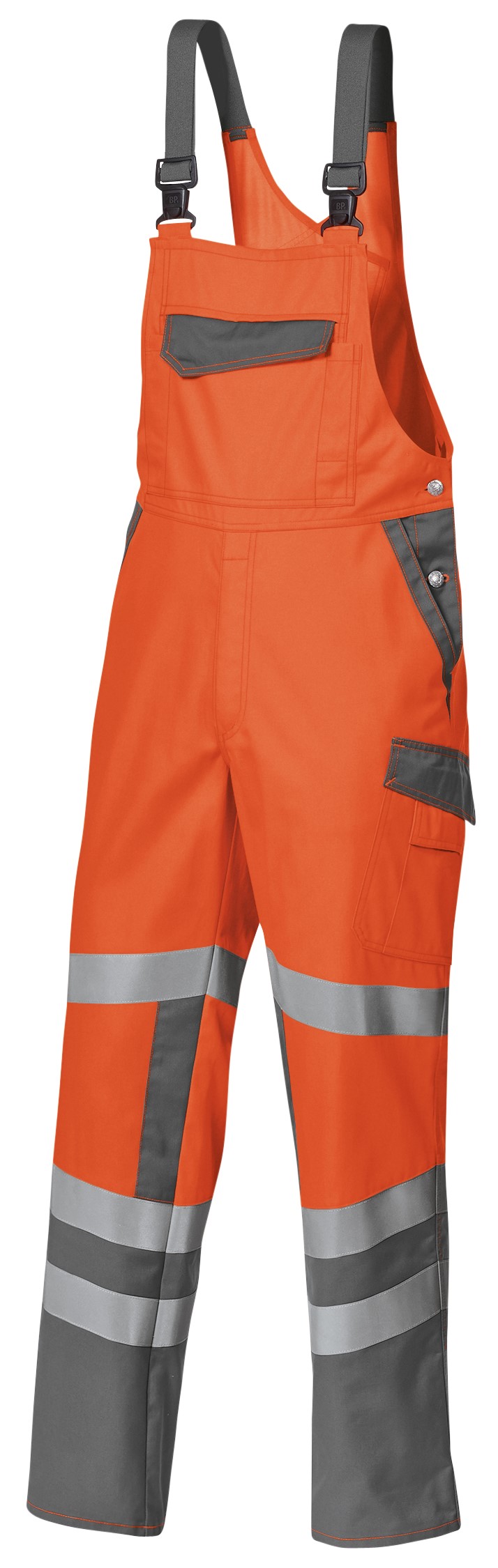 bp2111-1 BP 2111-845 Warnschutz-Latzhose Hi-Vis Comfort