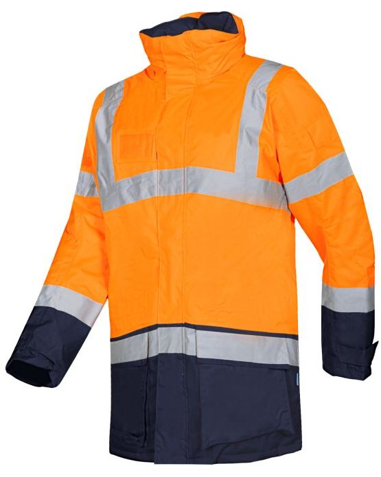 light orange-navy