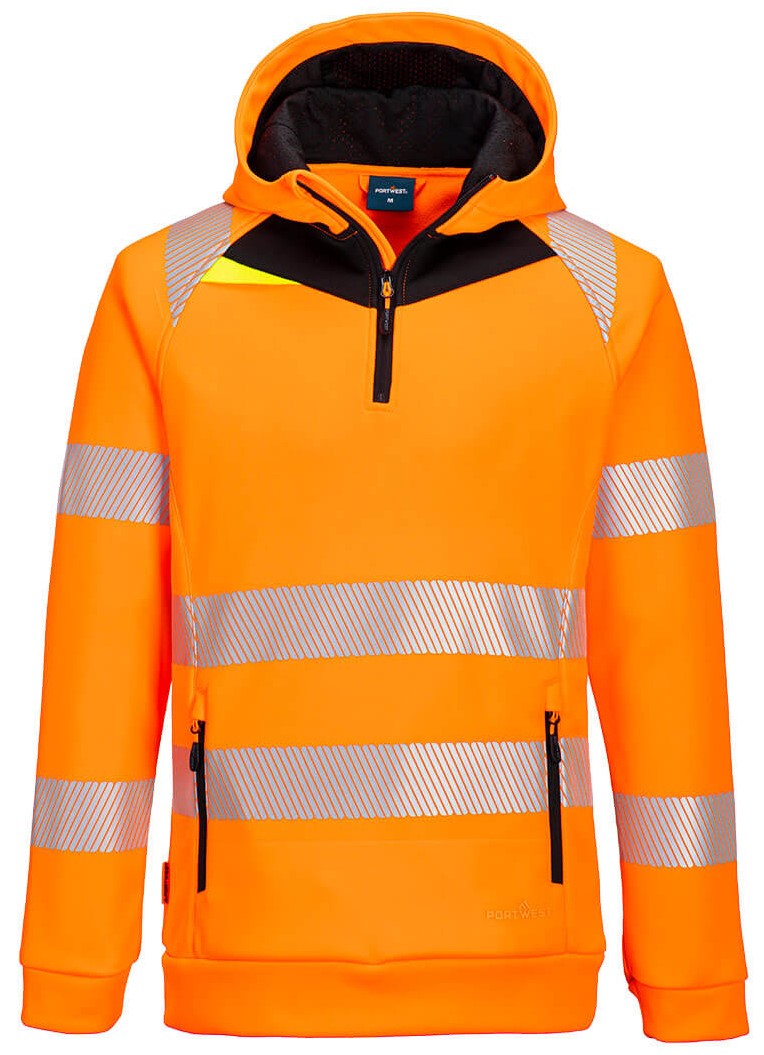 Portwest DX482 - DX4 Warnschutz-Zip-Hoodie