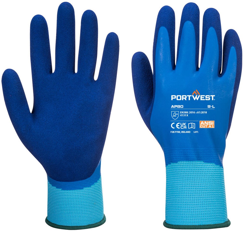 1A5m8MZeoTlDvE Portwest AP80 Liquid Pro Handschuh mit Latexbeschichtung