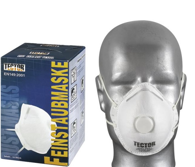 Tector 4231 P1 Fine dust mask FFP1 with exhalation valve