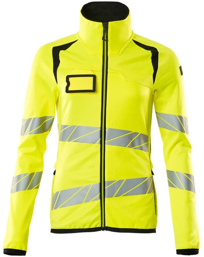 19153-315-1709_P01_1000pxWeb Mascot ACCELERATE SAFE 19153-315 Damen Warnschutz-Fleecepullover mit Reißverschluss