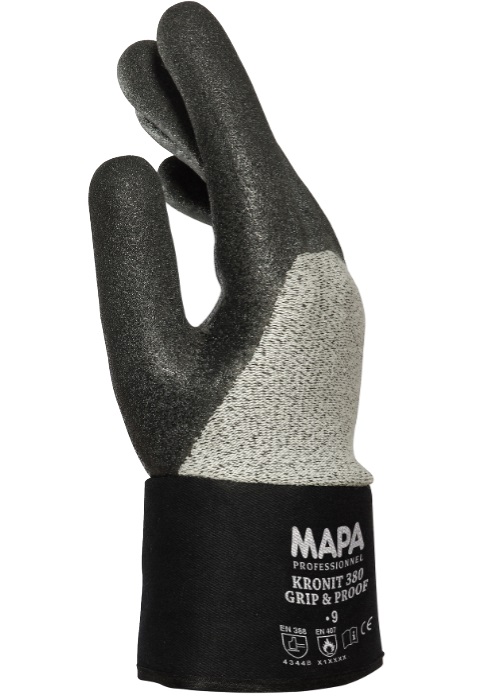 KryTech380 Mapa KryTech 380 Nitril-Schnittschutzhandschuhe Level B
