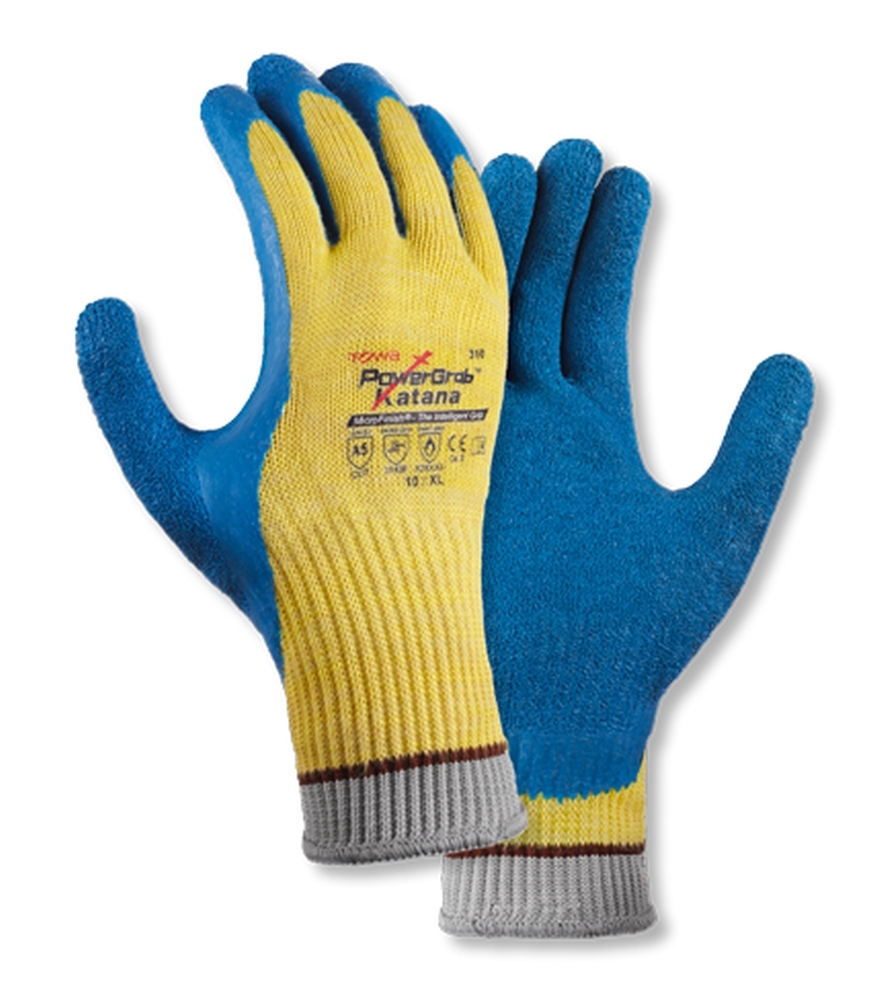 1984_paar_s Towa PowerGrab Katana Aramid-Schnittschutzhandschuhe Level F