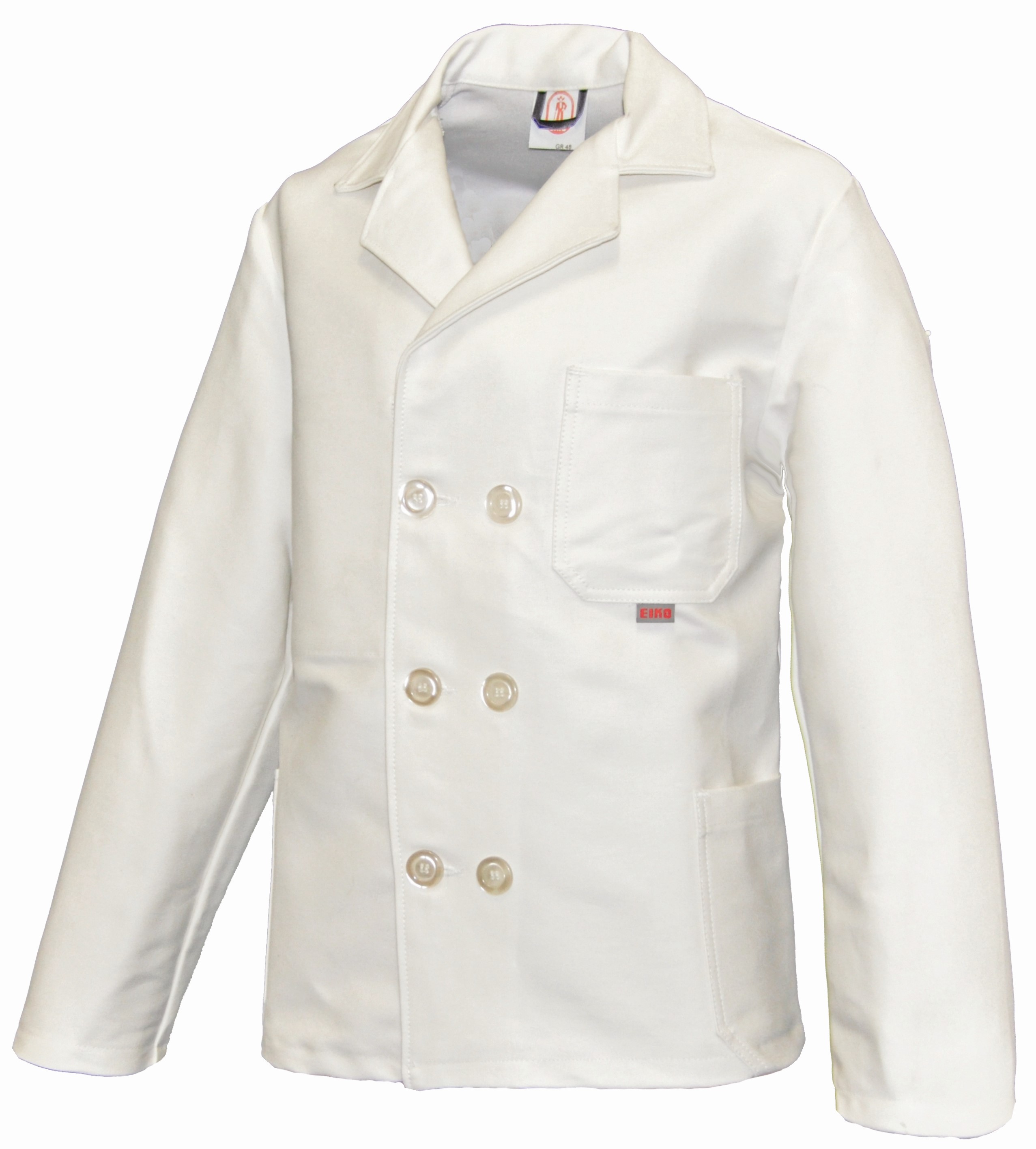 eiko15ySQbSIYQIj2x5 Eiko Saale Doppelpilot-Zunftjacke reinweiß