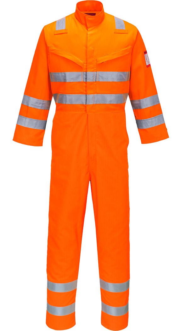AF91ORR8hnYy8lEDjFAO Portwest AF91 Araflame Warnschutz Multi Overall leuchtorange