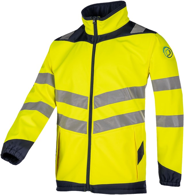 9912_292___SIL Sioen Aborg 9912A2TUR Warnschutz-Softshelljacke ECO (feste Ärmel)