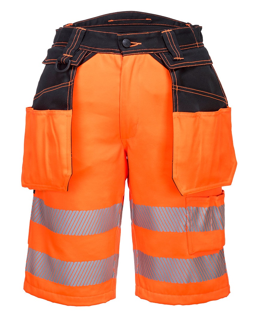 PW343OBR1byPWV9unJQoU Portwest PW343 PW3 warning protection shorts
