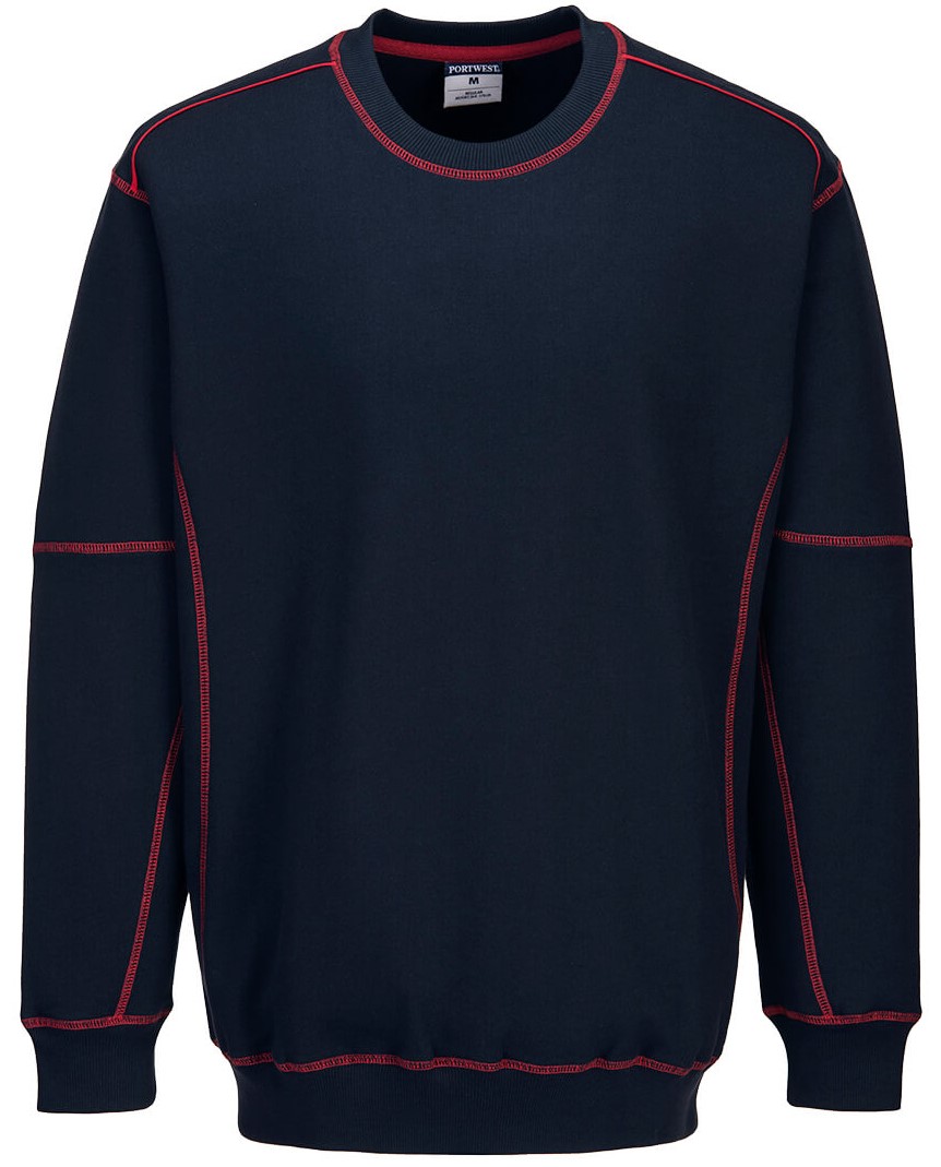 1Q7NpCCEySZ7rc Portwest B318 Sweatshirt zweifarbig