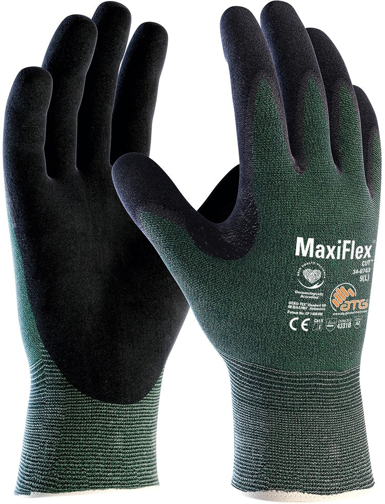 atg-maxicut-cut-34-8743 ATG 34-8743 MaxiFlex Cut Schnittschutz verstärkte Daumenbeuge Level B