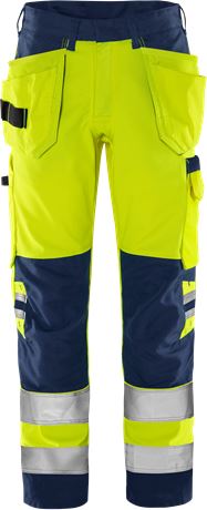 Fristads 131981 Green Warnschutz-Handwerkerhose Kl. 2 2641 GPLU