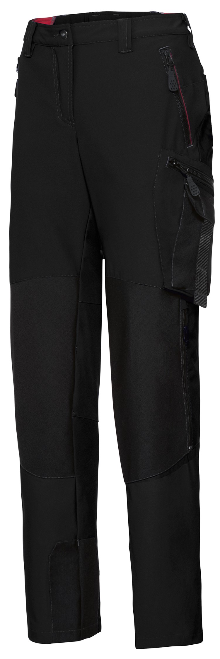 16temmt9pYnDWo BP 1862-620 Superstretch-Arbeitshose mit Kniepolstertaschen BPlus für Damen