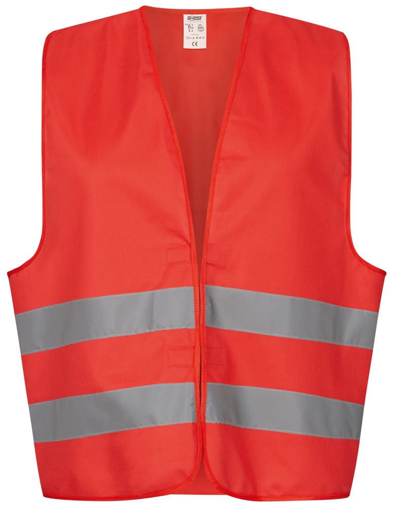 1DjJrceM8owZjZ Safestyle 22663 Botmar Weste für erhöhte Sichtbarkeit rot