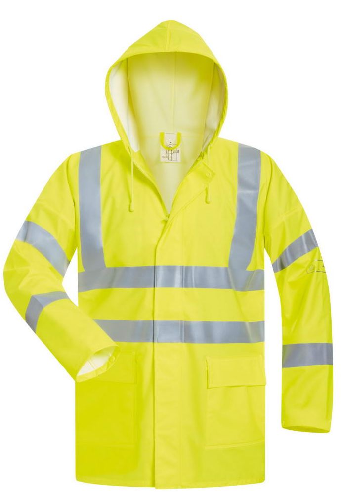 2351lHuxDs9j1wCVL Norway Reinhold 2351 Multinorm PU-Regenjacke leuchtgelb