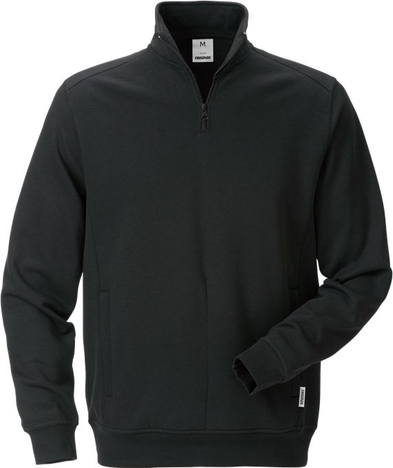 Fristads 114140 Sweatshirt mit kurzem Reißverschluss 7607 SM