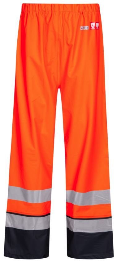 Lyngsøe FR-LR3052 flame retardant high visibility rain pants