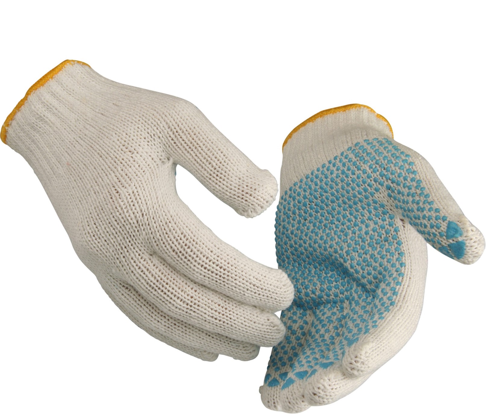 Guide-710ADpePPr723vOe Guide 710 Baumwoll-Schutzhandschuhe mit PVC-Noppen