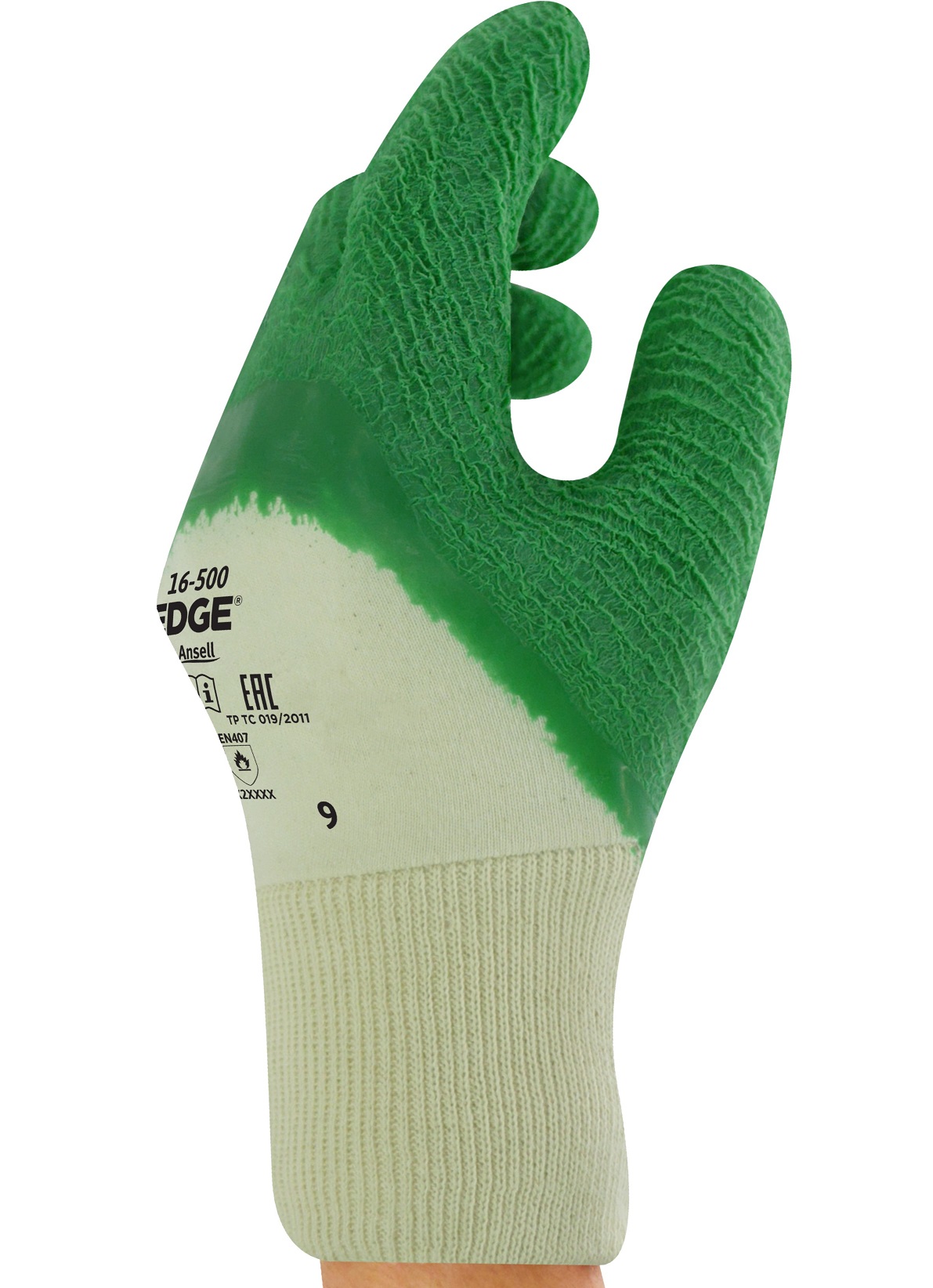 16-500 Ansell Edge 16-500 Latex-Schnittschutzhandschuhe Level B
