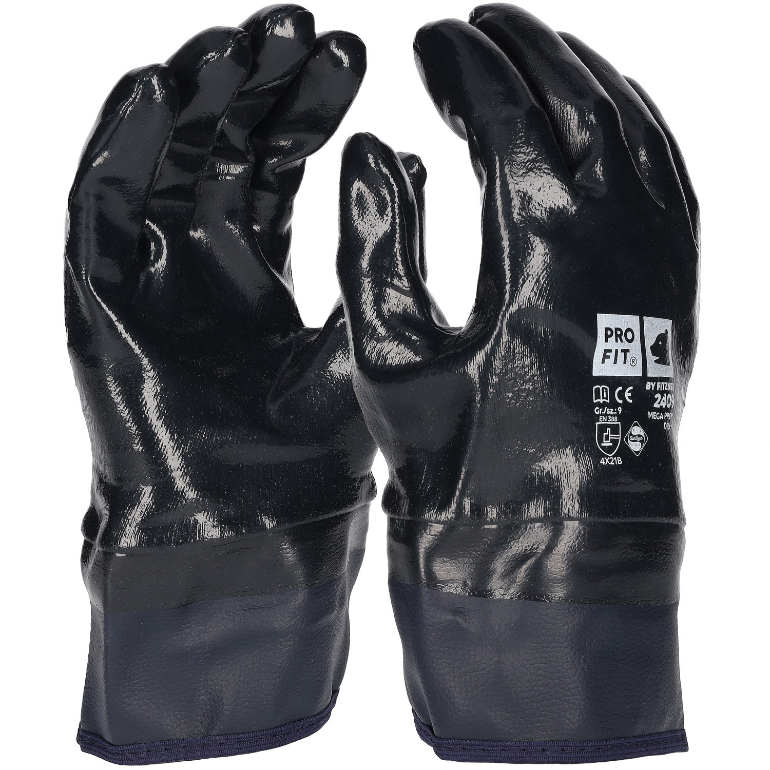 18051_2409 Pro-Fit 2409 Hercules Lite Nitrile Universal Gloves Fully Coated