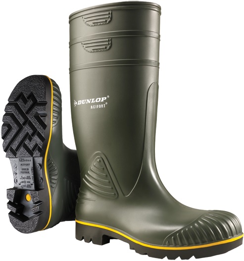 1909 Dunlop Acifort Heavy Duty B440631 Stiefel O4 FO SRA grün