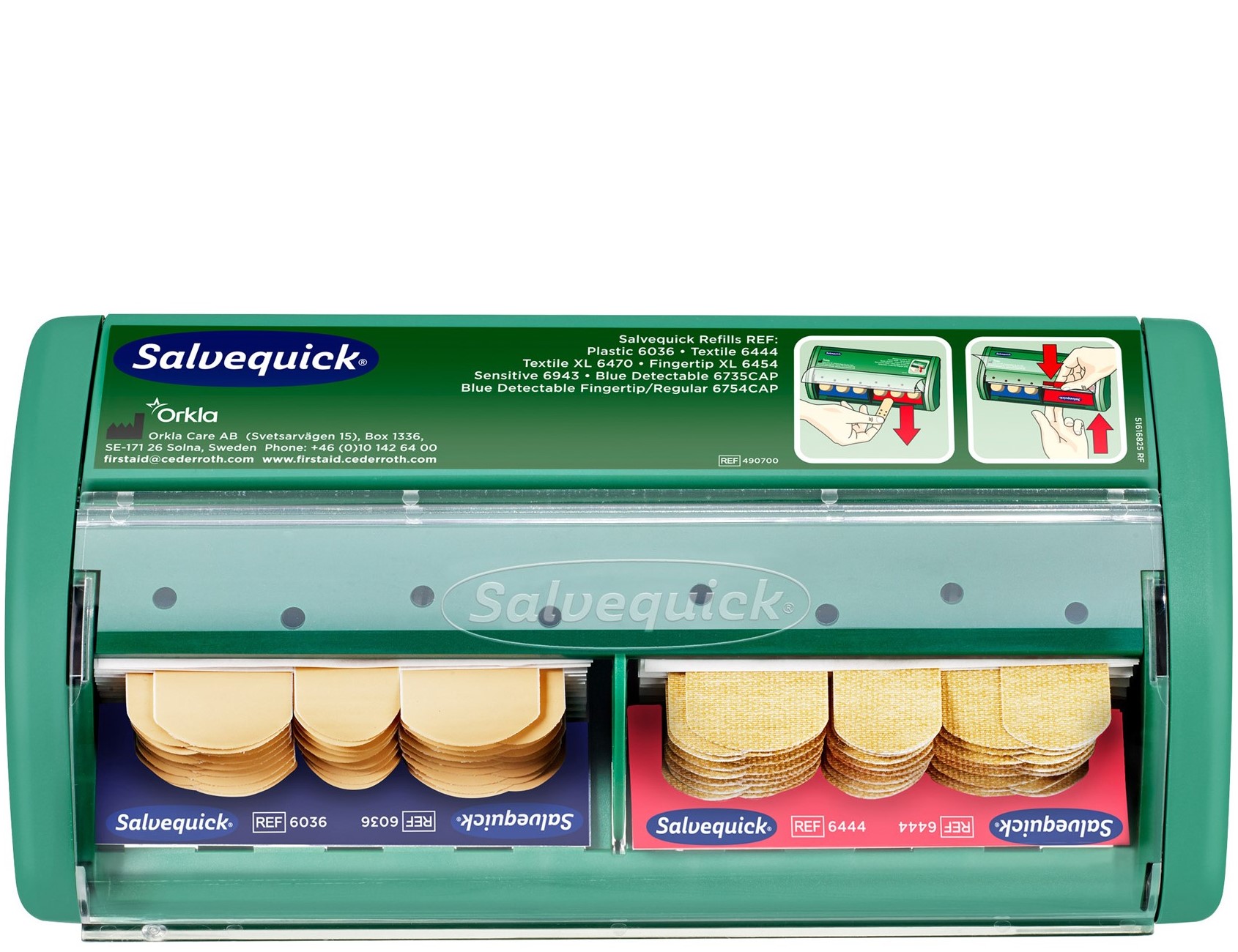 490700-11rmU0Bi85KyBD Salvequick 490700 Pflasterspender befüllt
