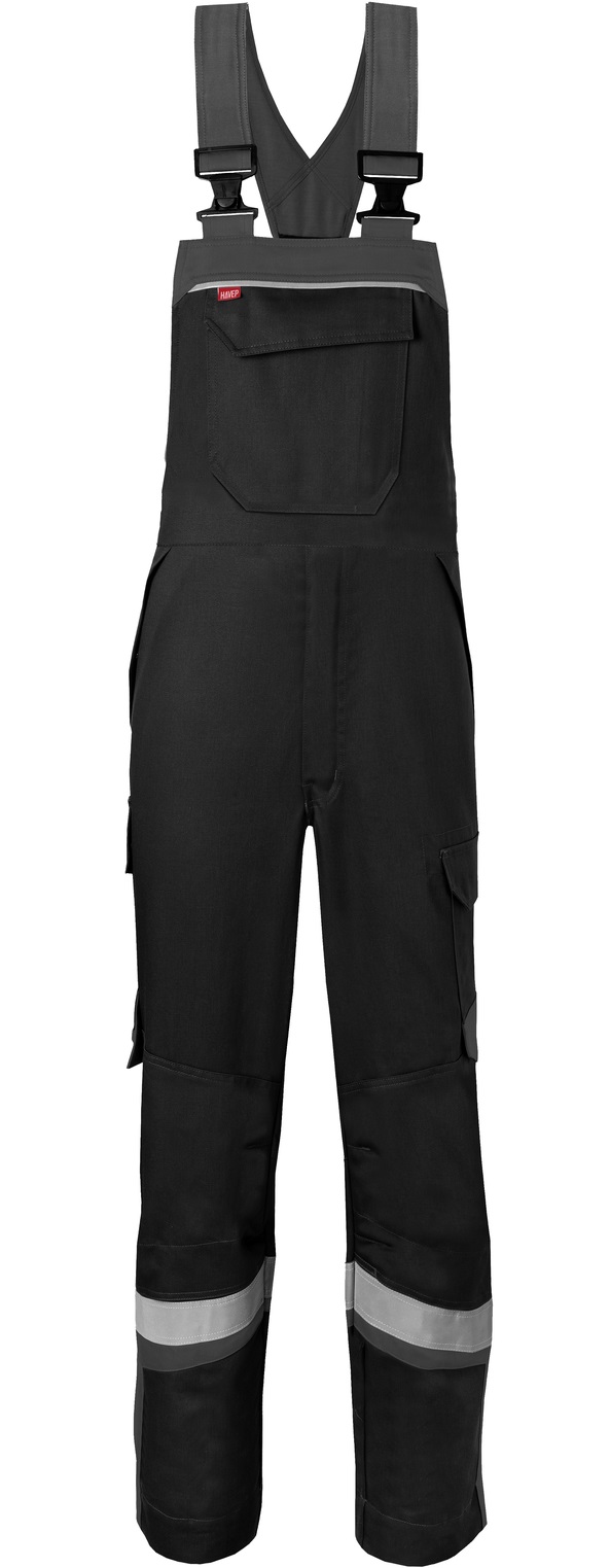 *SALE* Havep 5safety Image Plus 20288 Multinorm-Latzhose schwarz-kohlengrau