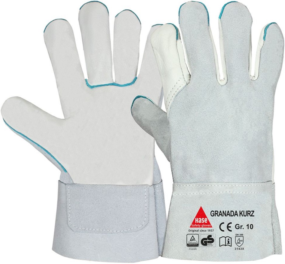 asset0000000156202102182210 Hase 100328 Granada Short Rindspaltlederschutzhandschuhe