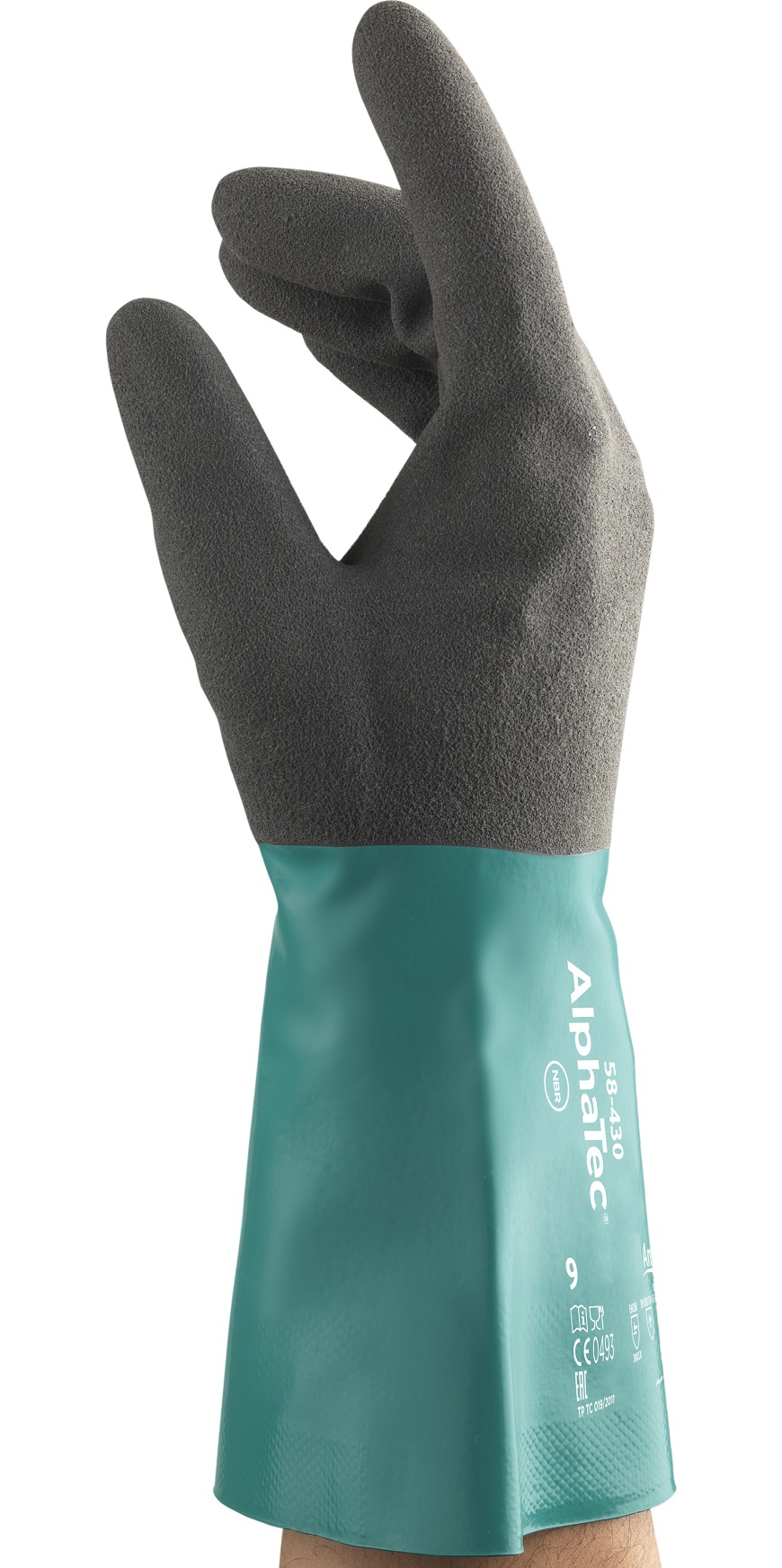 58-430kmkVKTOqMnDCt Ansell AlphaTec 58-430 Nitril-Chemikalienschutzhandschuhe