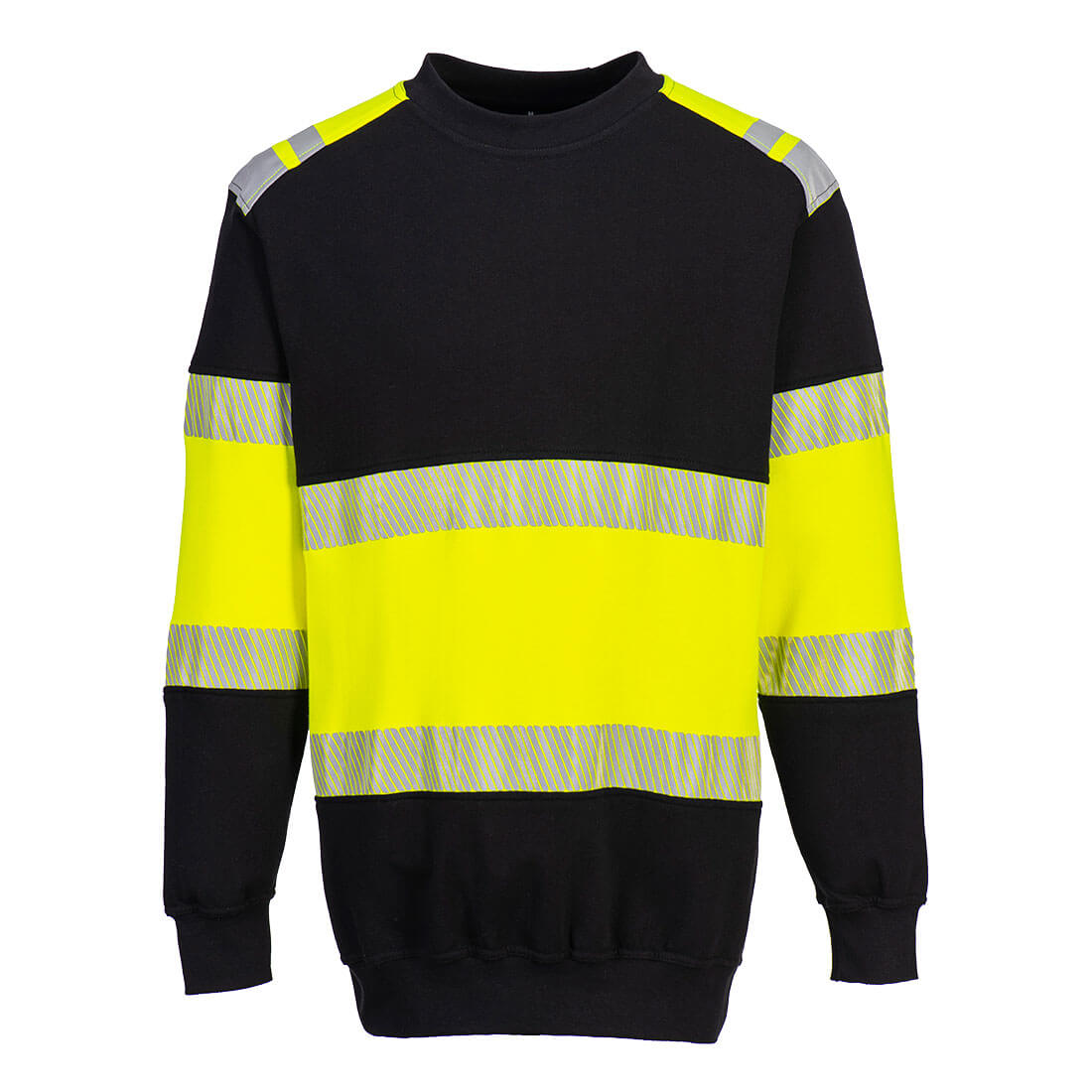 FR716YBR Portwest FR716 Multinorm sweatshirt yellow-black