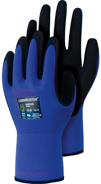 triuso5JHtVuQgfpUO4i Leibwächter LW507 Saphir Nitril-Schutzhandschuhe