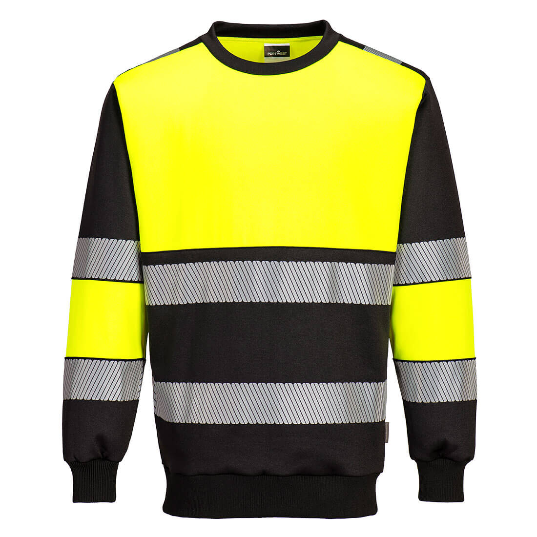 PW376YBR Portwest PW376 High visibility sweatshirt class 1