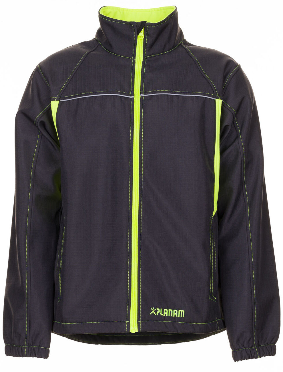 BasaltNeon_6290_360_vorne Planam Basalt Neon Softshelljacke