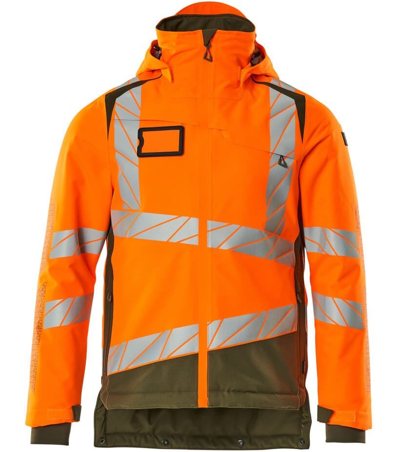 leuchtorange-moosgrün