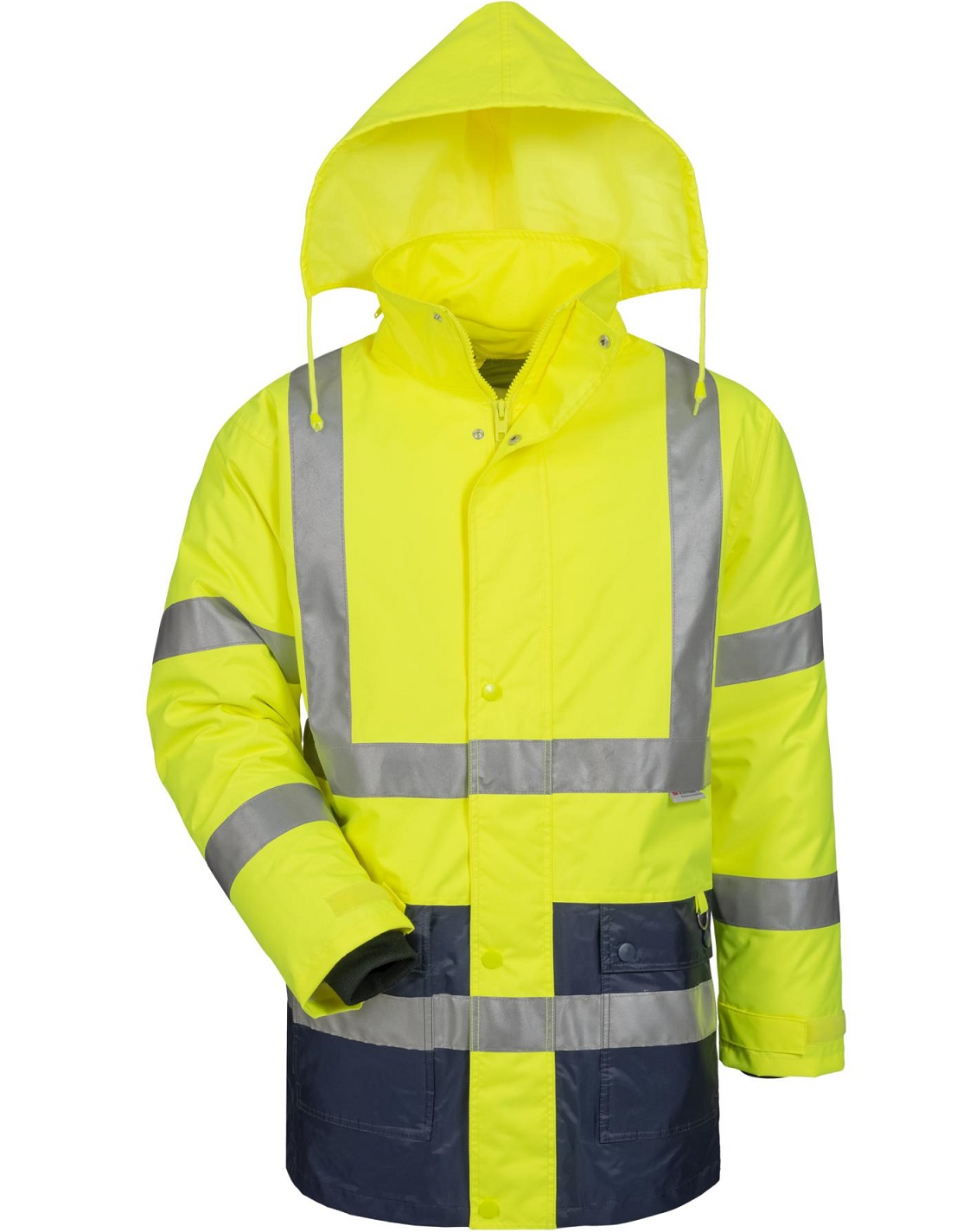 23528-1022hkdiVuWRI7 Safestyle 23528 SEBASTIAN 2-in 1 Warnschutz-Parka leuchtgelb/marine