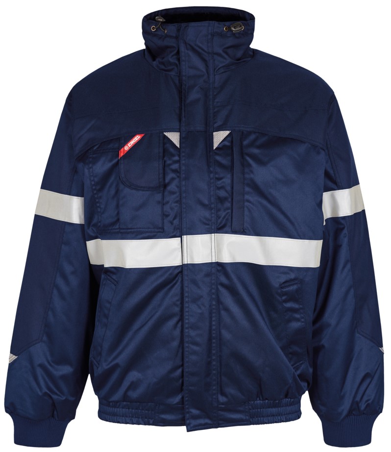 1r6ds3PDUfclbz Engel 1211-9120 Enterprise Pilotjacke mit Reflexstreifen