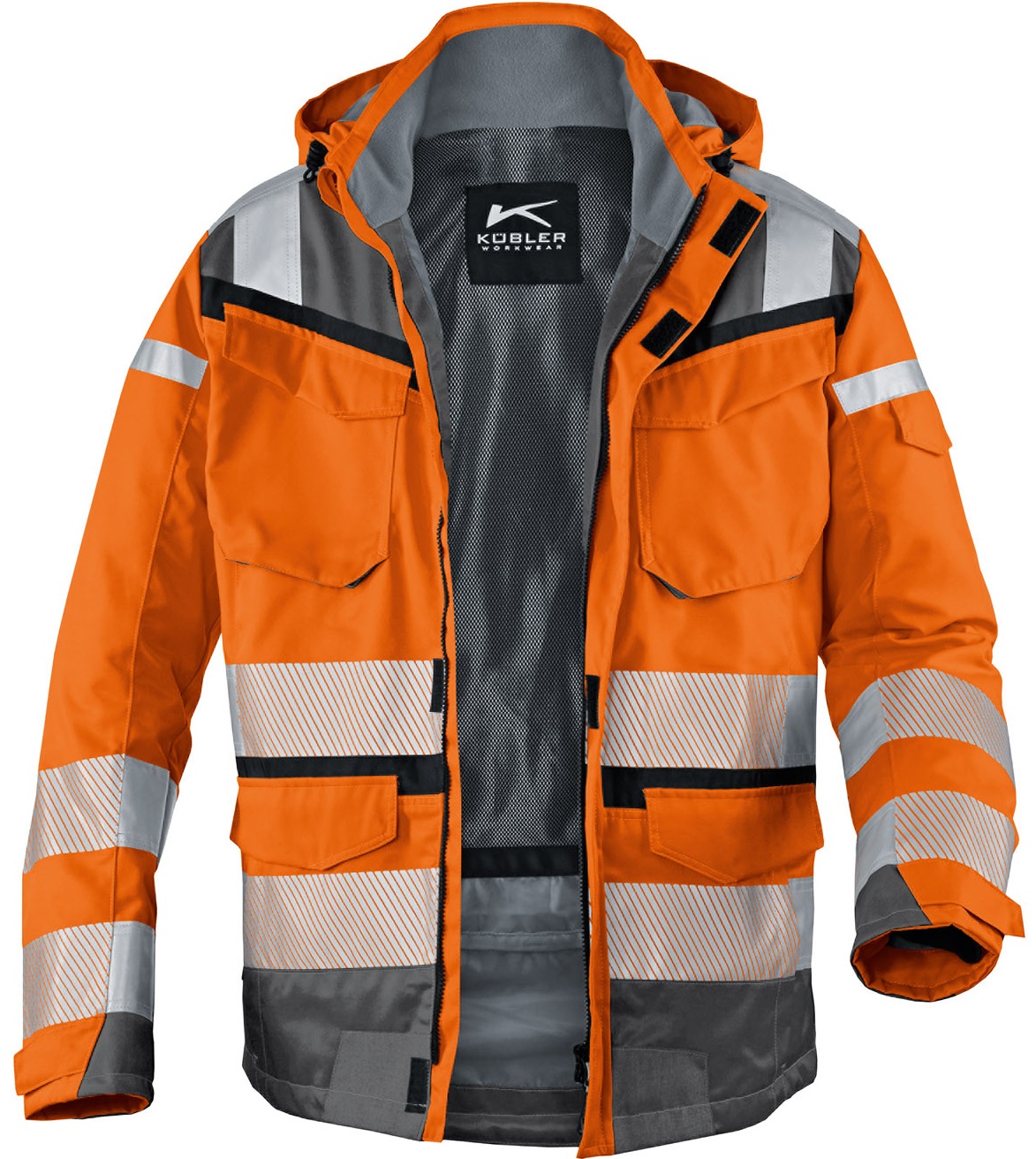 KUE-1307-8332-3797-M - light orange-anthracite