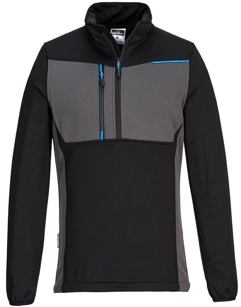 T755BKR Portwest T755 WX3 Zip Tech Fleece Pullover