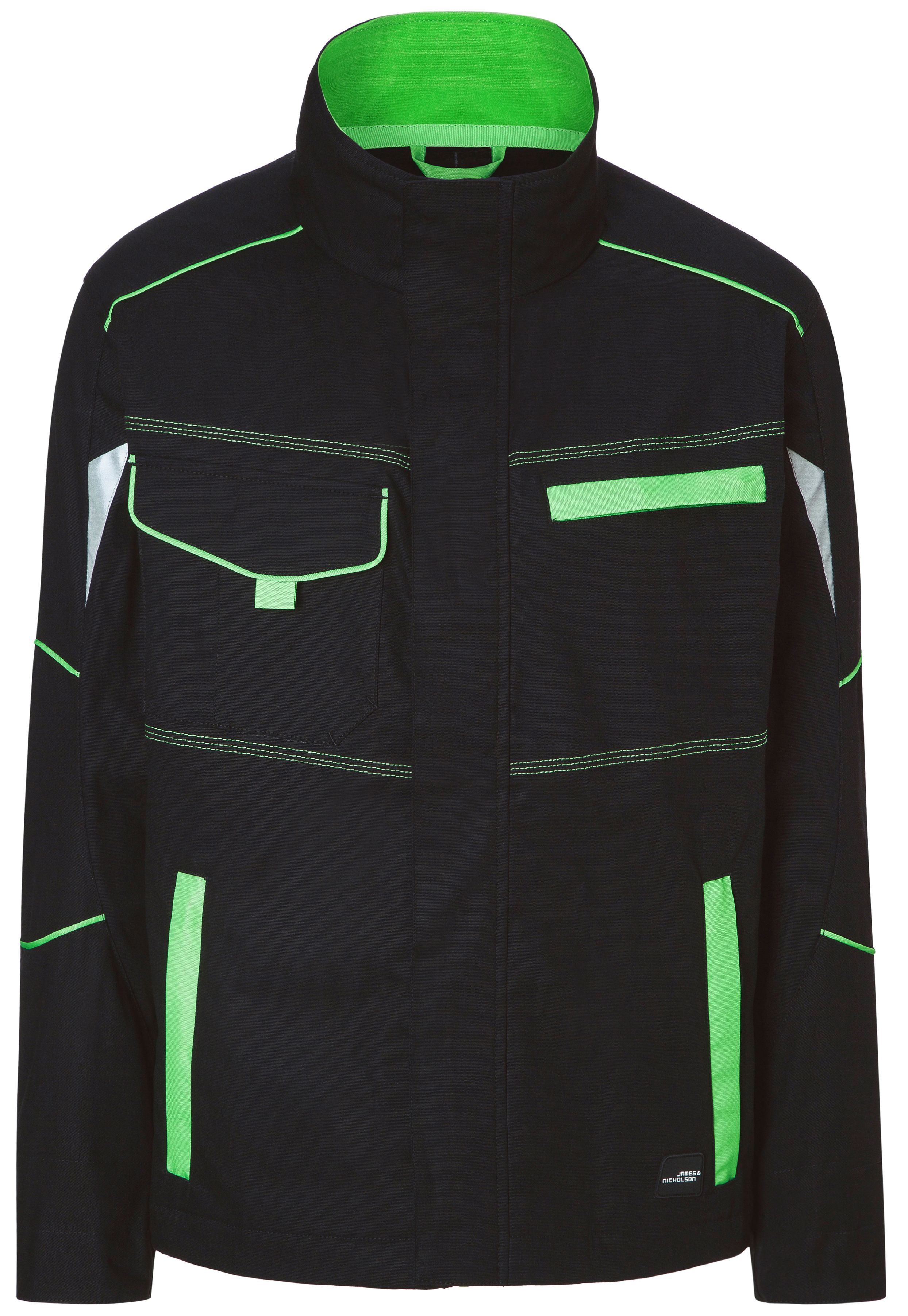black-lime-green