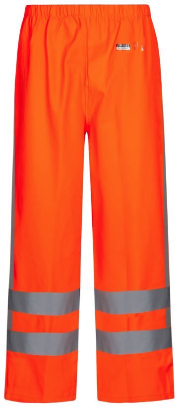 Lyngsøe LR71-RWS high visibility rain pants PU