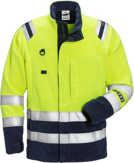 Fristads 122233 Flamestat High Vis Fleece Jacket 4063 ATF