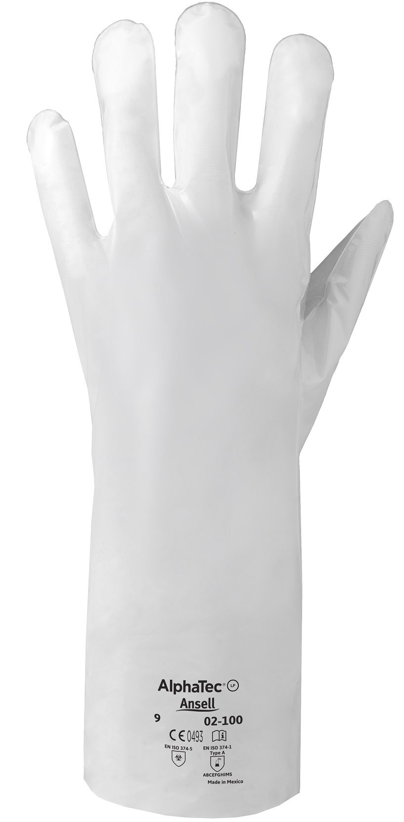 02-100_3 Ansell AlphaTec 02-100 Chemikalienschutzhandschuhe