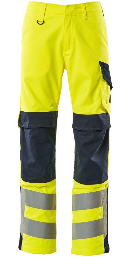 13879-216-17010_P01_1000pxweb Mascot ARBON 13879-216 High-visibility multi-standard trousers with knee pockets