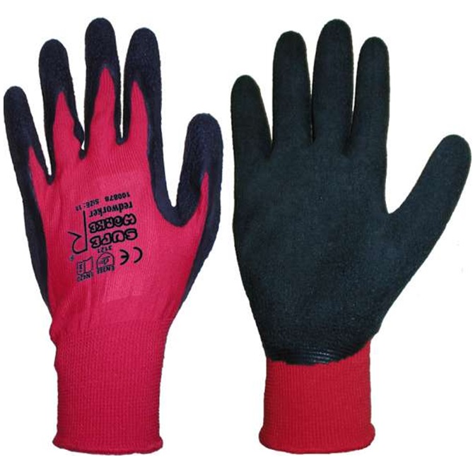 Super Worker redworker Latex-Schutzhandschuhe