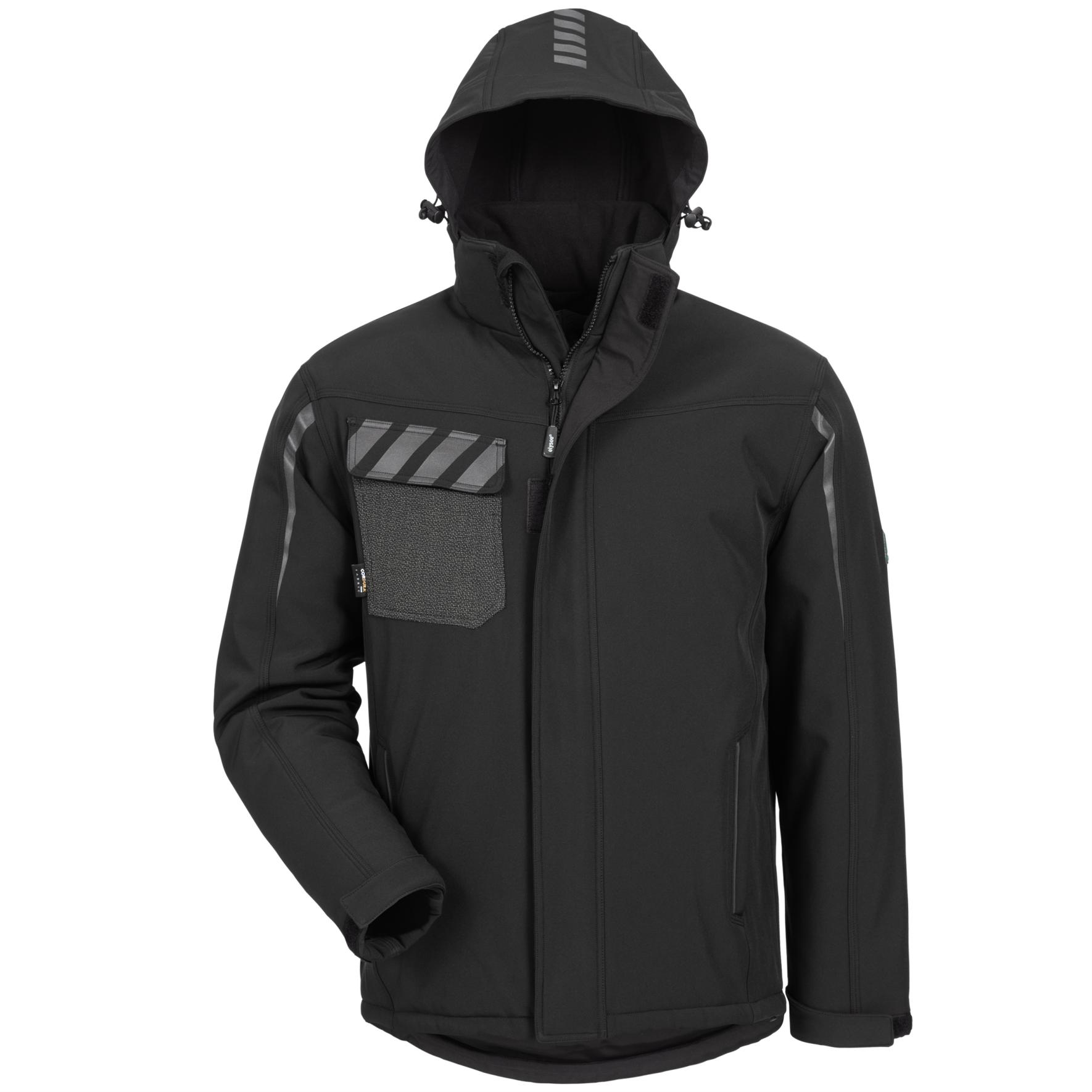 elysee 19931 POROS Winter-Softshelljacke schwarz