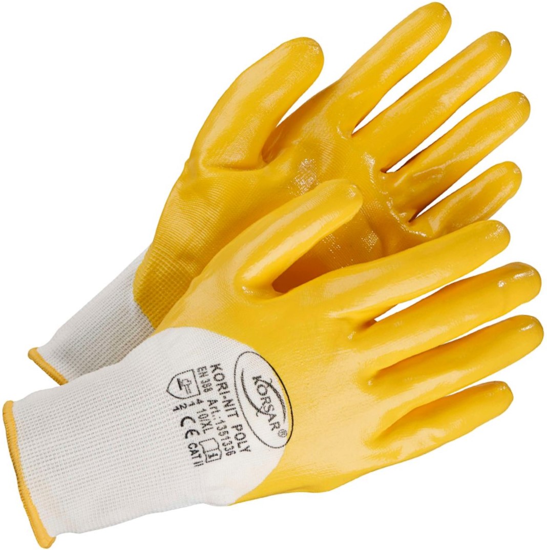 100_42732-1 Corsair Kori-Nit Poly Nitrile protective gloves 3/4 coated
